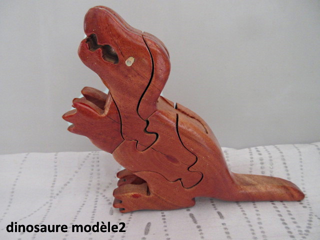 Puzzle en bois - dinosaure modle 2